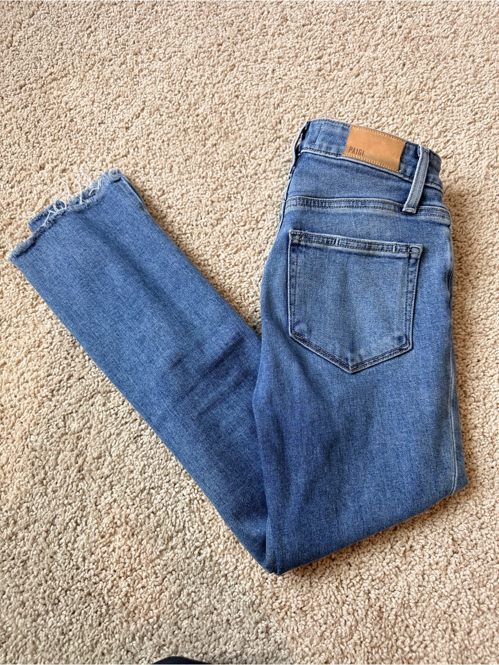 PAIGE “Cindy” Straight Leg Denim